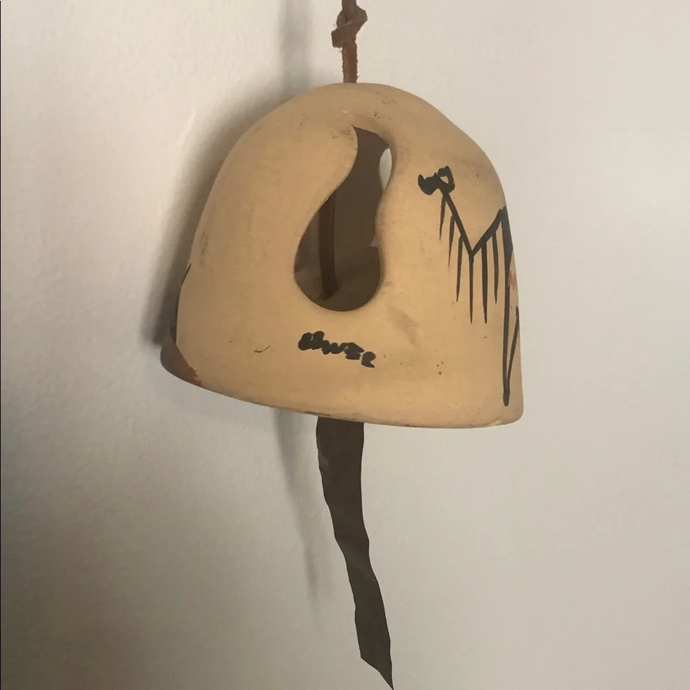 STONEWARE VINTAGE WIND CHIME FROM SEDONA
